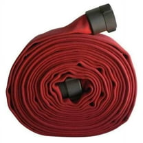 Kuriyama Fire Hose,50 ft,Red,Polyester G52H25HDR50N