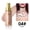 04 Rose, variant on Julystar 4 Shade Pearlescent Highlighter Oil, Hydrating Non-Sticky Liquid Glow for Long Skin Radiance
