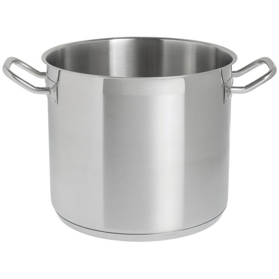 HUBERT® Stock Pot 12 1/2 Quart Stainless - 10"Dia x 9"H