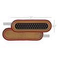 thumbnail image 4 of VHC Brands Seasonal Flooring-Liberty Stars Flag Oval Jute Stair Tread, 8.5x27, Americana Red, 4 of 9