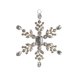 thumbnail image 2 of Fiudx Adorno Navideño de Copo de Nieve, Diseño de Metal Brillante, Elegantes Detalles de Diamantes de Imitación, Decoración Navideña Versátil, Guirnaldas para Árboles, Impresionante Decoración para F, 2 of 6