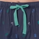 thumbnail image 3 of Pantalón de pijama IZOD para hombre, corte relajado, con cordón, azul marino, L, 3 of 5