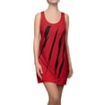 thumbnail image 5 of Effete Feline Claw Marks Scratch Women Cut & Sew Racerback Dress (AOP), 5 of 7
