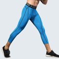 thumbnail image 5 of Pantalon de Compression d'Entraînement de Base de Basketball Extensible pour Hommes Quatre Saisons Exercice Simple Entraînement Physique Course, 5 of 5