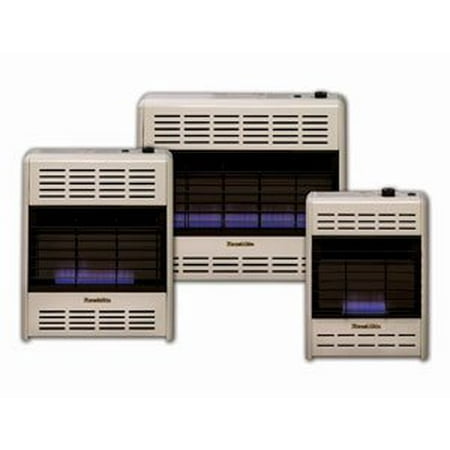30000 Natural - HearthRite Vent-Free Blue Flame Heater Natural Gas 30000 BTU, Thermostatic Control
