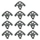 thumbnail image 4 of 10 protectores de nieve para techo con costura vertical, prácticos accesorios de invierno, compactos, Gris, 4 of 7