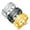 Gold, variant on Vintage Wave Pattern Titanium Steel Ring for Men, Electroplated, Non-Inlaid, New Condition