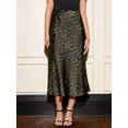 thumbnail image 5 of Cupshe Women's Leopard Print High Waist Skirt, Size S-XL, 5 of 6