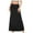Black, variant on YOUSNH Women's Casual Ruched Stretchy High Waist A Line Skirt Flared Midi Skirt Womens Skirts Grey XXL