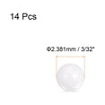 thumbnail image 2 of 14pcs Ceramic Bearing Balls 2.381mm 3/32" Diameter ZrO2 Zirconium Oxide Solid Ball G10 Precision Balls, 2 of 5