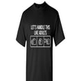 thumbnail image 2 of Playera Para Hombre - Ilustracion Falso Con Patron T-shirtLet's Handle This Like Adults Humor Graphic s Novelty Fun Saying Apparel Gift For Game Lover Mens Sarcastic Funny T Shirt Tee For Adult, Men, 2 of 7