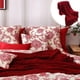 thumbnail image 4 of Xihbxyly Manta Navideña de Punto Roja, Suave y Acogedora, Decoración Festiva, Multiusos, Ideal para Sofá o Cama, Elegante Diseño Rojo, 170 X 130 Cm., 4 of 6