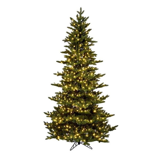 Vickerman K194186LED 10 ft. x 74 in. Natural Fraser Fir Artificial