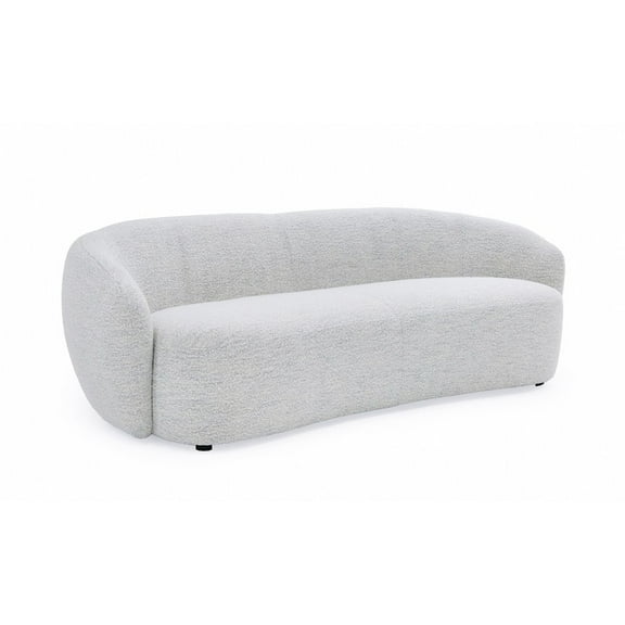 Modrest Omaha - Modern Off White Fabric Sofa