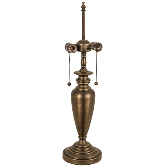 Meyda Tiffany 66748 Sutter 25" Tall Lamp Base - Brass