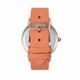 thumbnail image 2 of Sophie & Freda Sonoma Leather-Band Watch W/Swarovski Crystals - Rose Gold/Coral, 2 of 3