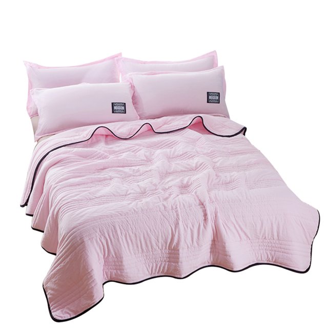 Manta acolchada lavable a máquina para niños y adultos, perfecta para el aire acondicionado y la comodidad fresca del verano