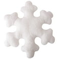 thumbnail image 1 of Cojines navideños con forma de copo de nieve, cojines decorativos con forma de copo de nieve, cojines blancos de colores, cojines de peluche bonitos para sofá cama de invierno, 1 of 5