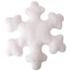 thumbnail image 1 of Cojines navideños con forma de copo de nieve, cojines decorativos con forma de copo de nieve, cojines blancos de colores, cojines de peluche bonitos para sofá cama de invierno, 1 of 5