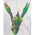 thumbnail image 4 of Old Glory Mens Mardi Gras Crawfish Short Sleeve Graphic T Shirt, 4 of 6