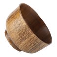 thumbnail image 1 of Heat-resistant Wooden Bowl, Food Container, Tableware For Hold The Rice And Salad, 1 of 8