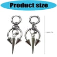 thumbnail image 5 of Rivet Earrings Stainless Steel Comfortable Wear, 5 of 8