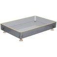 thumbnail image 1 of 1Pcs Storage Dish For Household Item In Grey Color With 10.81X7.27X2.36in Size, 1 of 5