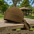 thumbnail image 5 of BELTNOV Men's Outdoor Sun Protection Bandana Hat with Breathable Mesh Sweat-Wicking, 100% Polyester, Full Head Coverage Brown, 5 of 5