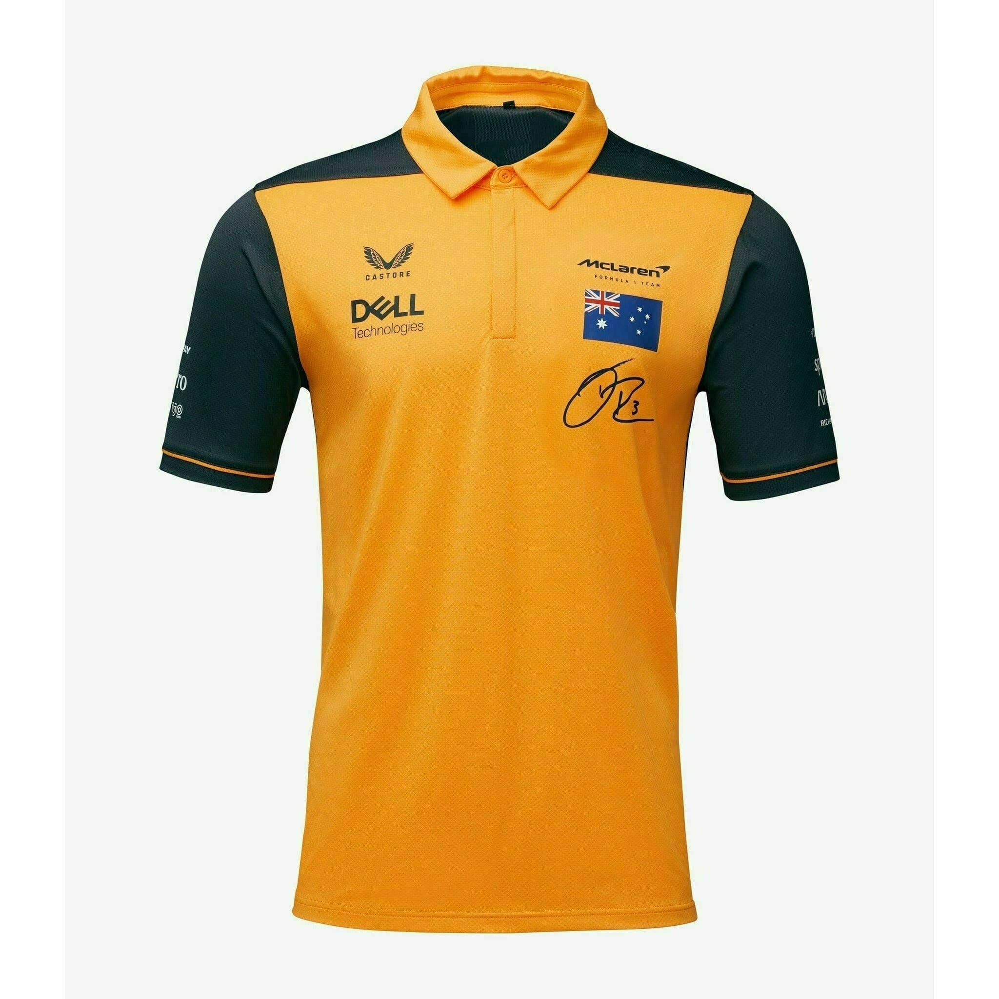 Maillot De Football Américain Daniel Ricciardo McLaren F1 - Taille XXL, Orange, Neuf Avec étiquettes