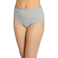 thumbnail image 1 of Jockey Women's Worry Free Cotton Stretch Moderate Absorbency Brief, 1 of 8