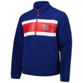 thumbnail image 2 of Men's G-III Sports by Carl Banks Navy Kansas Jayhawks Pinch Runner Half-Zip Top, 2 of 3