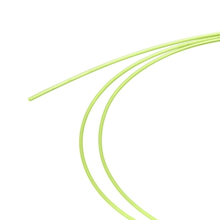 Uxcell 5Pcs Replacement Fiber Optic Sight Rods 10 Inch 0.03 Inch OD PMMA Bows Sights DIY Art Fluorescence Green