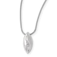 thumbnail image 1 of SS White Ice Diamond Necklace 18 Inch, 1 of 3