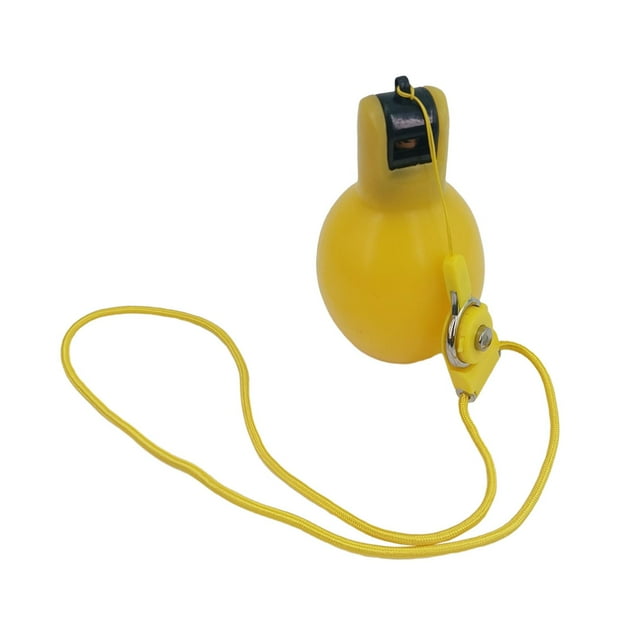 Silbato Portátil shamjiam Silbato Manual de Entrenamiento Silbato Deportivo Amarillo
