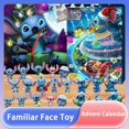 thumbnail image 2 of Calendario de Adviento de Navidad, caja ciega, figura de Lilo Stitch, superaumento de Halloween en caja, juguetes de cuenta regresiva de Adviento lindos regalos, 2 of 4