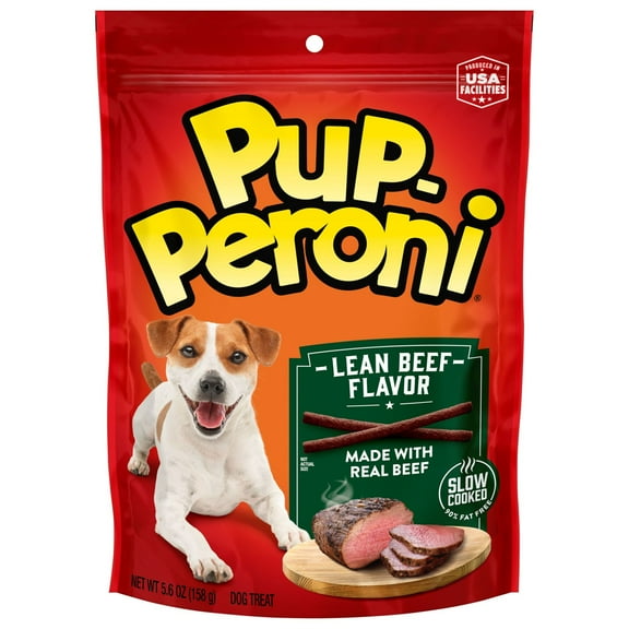 Pup Peroni Lean Beef Flavor Dog Treats, 22.5 oz Bag