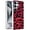 Red Leopard, variant on Case For Samsung Galaxy S24 Ultra Glitter Leopard, Fashion Design Animal Skin Print Slim IMD TPU Dual Layer Shockproof Protective Phone Cover for Galaxy S24 Ultra Red Leopard