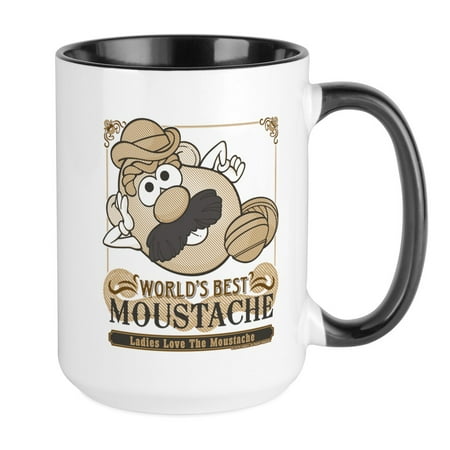 

CafePress - Mr. Potato Head Worlds Be - 15 oz Ceramic Large Mug