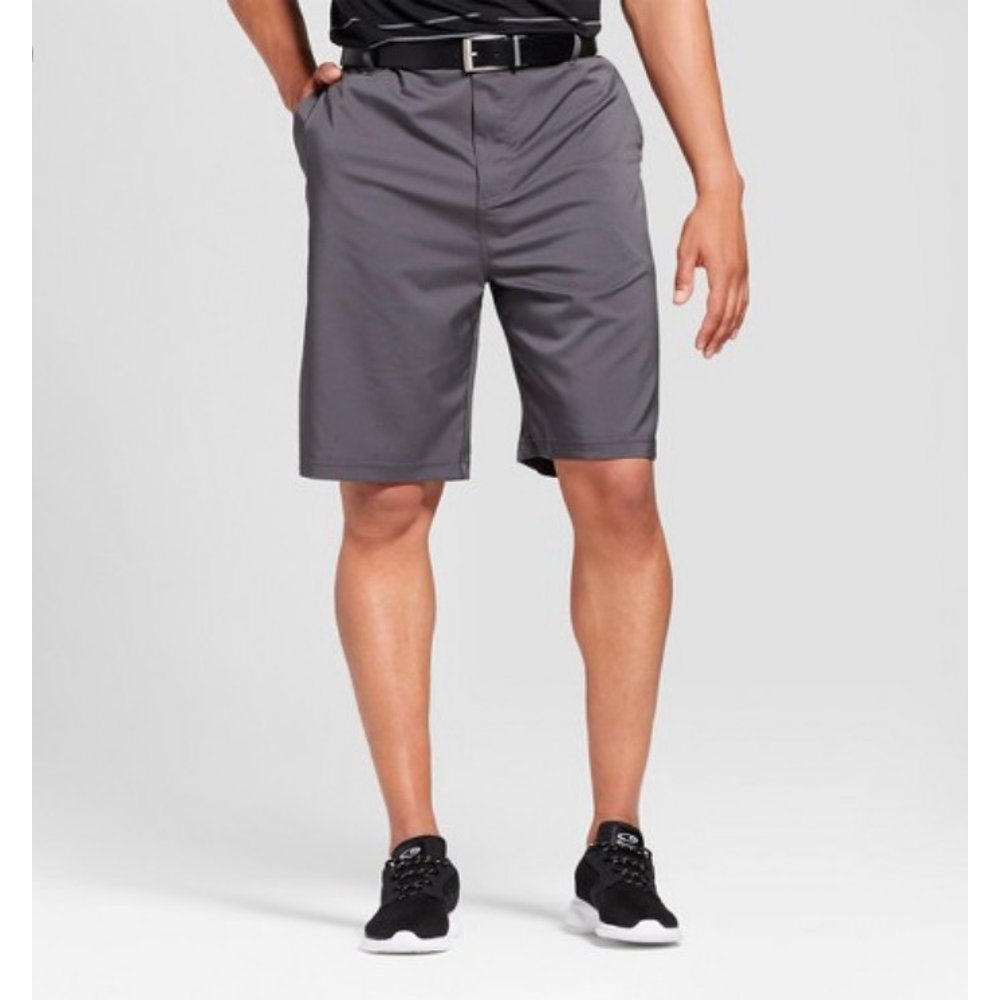 Men's Big & Tall Golf Cargo Shorts C9 Champion® Gray Size 60 Wide