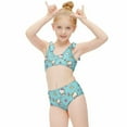 thumbnail image 5 of Hello Kitty Girls' Swimwear Beach Sport Bikini Bathing Suit 2 Piece Swimsuits, 5 of 7