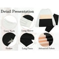 thumbnail image 5 of Fantaslook Womens Color Block Pajamas Crewneck Long Sleeve Lounge Sets Casual Jogger Outfits with Pockets, 5 of 7