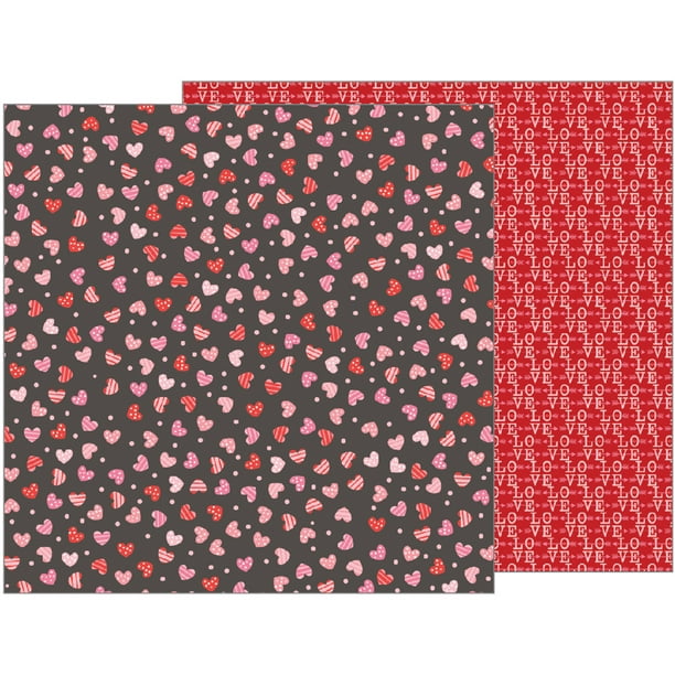 My Funny Valentine Double-Sided Cardstock, 12