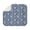 Blue Pioneer Flower, variant on Blue Pioneer Flower and Paisley Pattern Dish Drying Mat for Kitchen 1 Pack, Ultra Absorbent Microfiber Dishes Drainer Mats,16"x18"