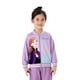 thumbnail image 2 of Chaqueta Disney Frozen Anna Girl Varsity Bomber, color morado, 5-6 años, 2 of 8