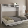 thumbnail image 3 of Cama matrimonial Horizontal Abatible Multifuncional PDC-14 Blanco, 3 of 7