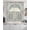 LightSeaGreen, variant on Beige Teal Boho Swag Kitchen Curtains Sets for Windows 24 Inch Length, Medieval Vintage Ethnic Floral Abstract Short Window Curtain Panels Swags Valances and Tiers 3 Piece Set for Cafe/Dining Room