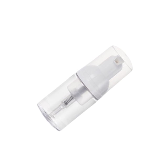 Vogacara Botella dispensadora de espuma para la cara, portátil, recargable, transparente, desmaquillante, botellas de espuma, artículos de tocador, Cuentagotas de vidrio y botellas 30ML Vogacara CE014181-01