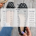 thumbnail image 3 of Gpaecead Women's Bow Polka Dot Flats Square Toe Vintage Slip On Cushioned Insole Non Slip Shoes For Commute And Casual, Black, 3 of 8