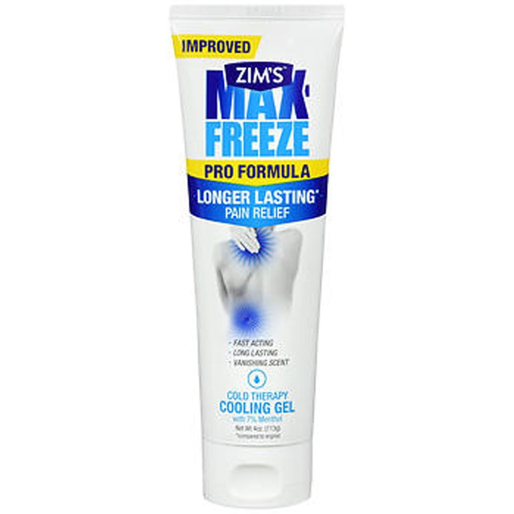 Zim's Max-Freeze™ PRO Extra Strength Pain Relief Cooling Gel, 4 oz