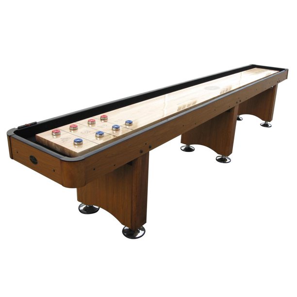 Playcraft Woodbridge Honey Oak 14' Shuffleboard Table